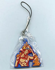 Ace One Piece Alphabet Soft Rubber Mascot Key Chain [USED]