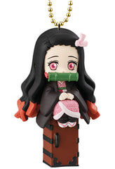 Nezuko Kamado Demon Slayer: Kimetsu no Yaiba Twinkle Dolly Key Chain [USED]