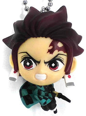 Tanjiro Kamado 01 Demon Slayer: Kimetsu no Yaiba Deformed Mascot Key Chain [USED]