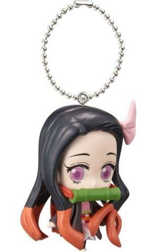 Nezuko Kamado 2 Demon Slayer: Kimetsu no Yaiba Deformed Mascot 003 Key Chain [USED]