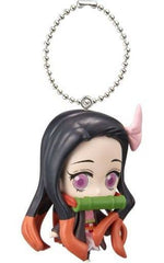 Nezuko Kamado 2 Demon Slayer: Kimetsu no Yaiba Deformed Mascot 003 Key Chain [USED]