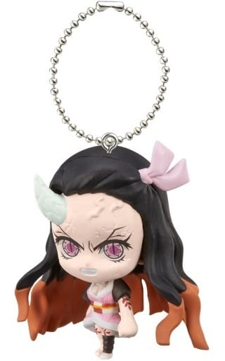 Nezuko Kamado 2 Demon Slayer: Kimetsu no Yaiba Deformed Mascot 05 Key Chain [USED]
