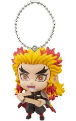 Kyojuro Rengoku 05 Demon Slayer: Kimetsu no Yaiba Deformed Mascot 05 Key Chain [USED]