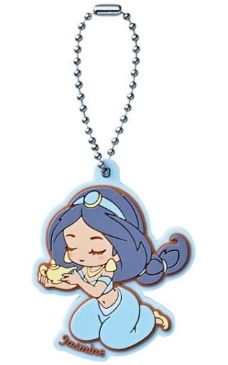 Jasmine Disney Characters Rubbermas Gummies Keychain Key Chain [USED]