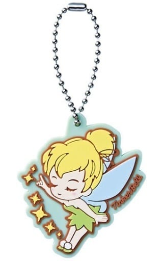 Tinkerbell Disney Characters Rubbermas Gummies Keychain Key Chain [USED]
