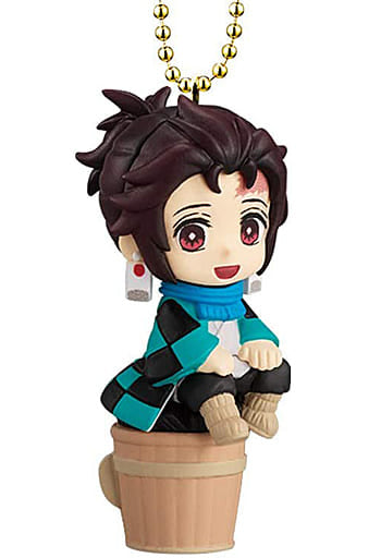 Tanjiro Kamado 01 Demon Slayer: Kimetsu no Yaiba Twinkle Dolly 2 Key Chain [USED]