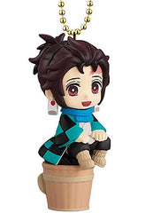 Tanjiro Kamado 01 Demon Slayer: Kimetsu no Yaiba Twinkle Dolly 2 Key Chain [USED]