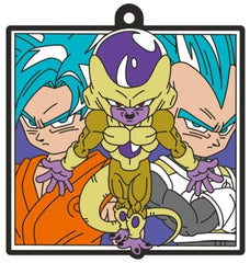 Freeza, etc. 08 Dragon Ball Rubbermas Art Gummies 2 Key Chain [USED]