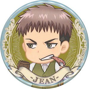 Jean Kirstein Attack on Titan Can Badge Tree Village Pop-Up Shop & Collaboration Cafe Limited Can Badge [USED]