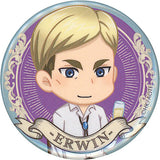 Erwin Smith Attack on Titan Can Badge Tree Village Pop-Up Shop & Collaboration Cafe Limited Can Badge [USED]