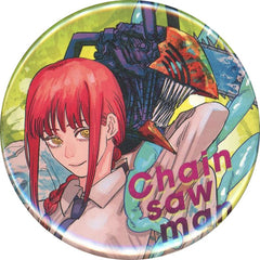 Chainsaw Man Denji Makima 56mm Can Badge Weekly Shonen Jump Limited Everyone's Gift for Weekly Jump 2020 Issue 47 Buttons [USED]