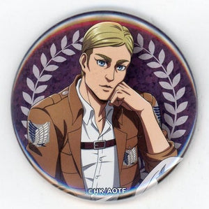 Erwin Smith A Life Size Attack on Titan Kujimate Can Badge Prize E-4 Can Badge [USED]