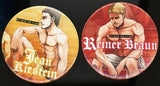 Jean Liner Attack on Titan 90mm Can Badge Comics Attack on Titan Vol. 33 Special Edition Limited Included Benefits Set of 2 Can Badge [USED]