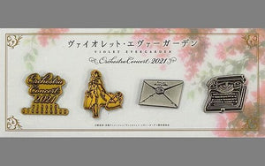 Violet Evergarden Pins 2021 Orchestra Concert Limited 4 Types Set Lapel Pin [USED]