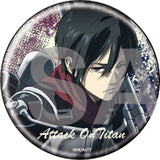 Mikasa Ackerman Attack on Titan The Final Season Can Badge Collection Can Badge [USED]