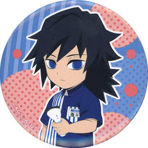 Giyu Tomiokau Demon Slayer: Kimetsu no Yaiba Can Badge Lawson Uniform LAWSON Limited Tin Badge [USED]