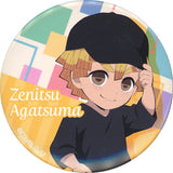 Zenitsu Agatsuma Demon Slayer: Kimetsu no Yaiba Can Badge Lawson Summer Uniform LAWSON Limited Tin Badge [USED]