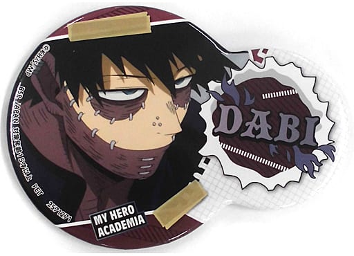 My Hero Academia Dabi Nikoichi Can Badge Buttons [USED]