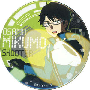 Osamu Mikumo World Trigger Dodeka Can Badge Flash animate Girls Festival 2015 Limited Can Badge [USED]