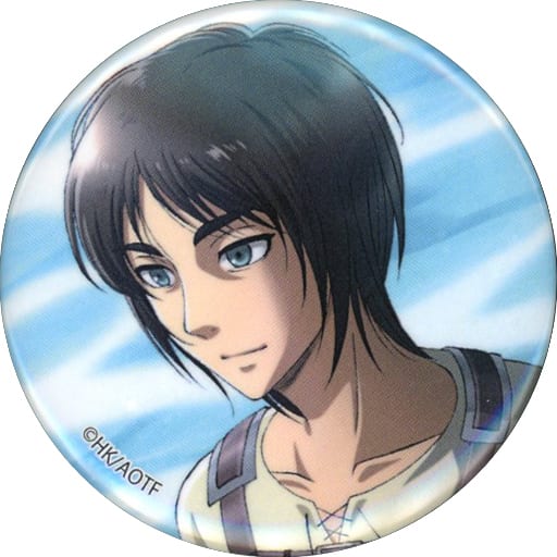 Ellen Yeager Coloring Attack on Titan Can Badge Sea Ver. Tin Badge [USED]