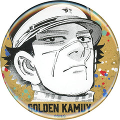 Saichi Sugimoto Golden Kamuy Can Badge Chocolate Tin Badge [USED]