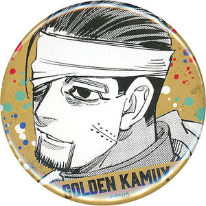 Hyakunosuke Ogata Golden Kamuy Can Badge Chocolate Can Badge [USED]