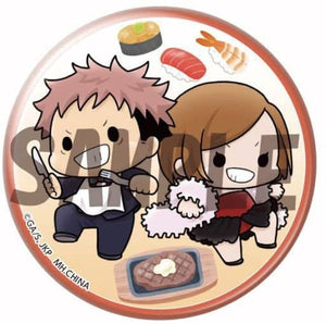 Yuji Itadori Nobara Kugisaki Jujutsu Kaisen Can Badge Collection Chokorin Mascot Edition Can Badge [USED]