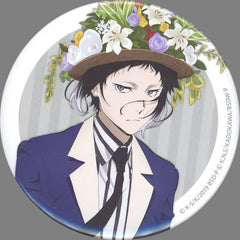 Ryunosuke Akutagawa Newly Drawn Ver. Bungo Stray Dogs 5th Anniversary Lottery Mayoi Inutachi no Shukusai 75mm Can Badge Port Mafia Kujibikido Limited Prize F-1 Tin Badge [USED]