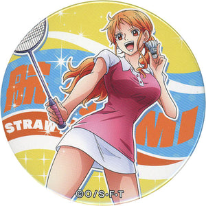 Nami One Piece Yakara Can Badge Part 2020 Sports Straw Store Limited Tin Badge [USED]