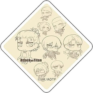 Ellen Yeager, etc. Attack on Titan Chimi Chara Acrylic Badge Badge [USED]