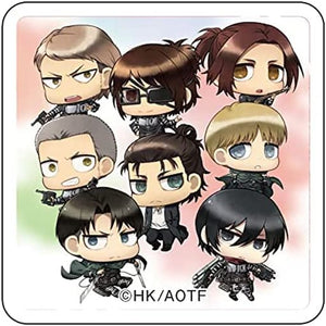 Survey Corps Attack on Titan Chimi Chara Acrylic Badge Badge [USED]