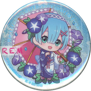 Rem Yukata Re:ZERO -Starting Life in Another World- Gashapon Kuji Assort Rem & Ram 05 Prize C Tin Badge [USED]