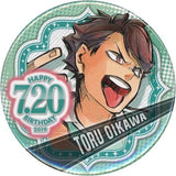 Toru Oikawa 2019 Haikyu!! Birthday Can Badge [USED]