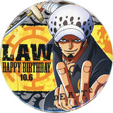 Trafalgar Law Vol.2 One Piece Birthday Can Badge 2018 Straw Store Limited Can Badge [USED]