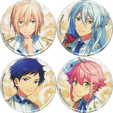 fine Ensemble Stars! Can Badge Ebten Limited Light Novel Seishun no Kyosokyoku + Kakumeiji no Gaika ebtenDX Pack Bundled Bonus 4 Types Set Can Badge [USED]