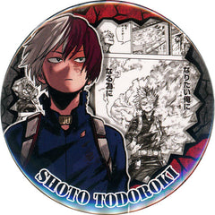 My Hero Academia Shoto Todoroki To Become the Me I Want to Be Collection Can Badge Heroes Buttons [USED]