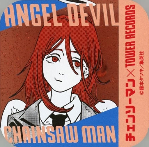 Chainsaw Man Angel Devil Lame Acrylic Badge Collection Tower Records Limited Buttons [USED]