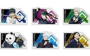 Yuta Okkotsu, etc. Jujutsu Kaisen 0 Trading Acrylic Badge All 6 Types Set Badge [USED]