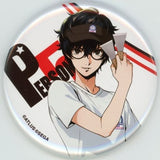 Hero P5 Persona Trading Can Badge 25th Anniversary Roll Ice Cream Factory Limited Can Badge [USED]