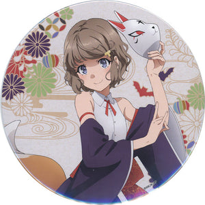 Yuika Koga Rascal Does Not Dream of Bunny Girl Senpai Newly Drawn Illustration Japanese Style Halloween Ver. BIG Can Badge Tin Badge [USED]