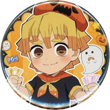 Zenitsu Agatsuma Demon Slayer: Kimetsu No Yaiba X ufotable Cafe Random Can Badge Demon Slayer: Kimetsu no Yaiba Group A Ufotable Cafe Machi Asobi Cafe Halloween Event 2021 Limited Can Badge [USED]