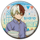 Shoto Todoroki Glitter My Hero Academia Can Badge Collection Tin Badge [USED]