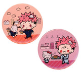 Yuji Itadori, etc. Jujutsu Kaisen X Sanrio Characters Can Badge Set Can Badge [USED]