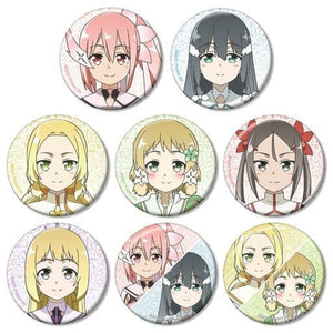 Yuna Yuki, etc. Yuki Yuna is a Hero: The Great Mankai Chapter Trading Can Badge All 8 Types Set Tin Badge [USED]