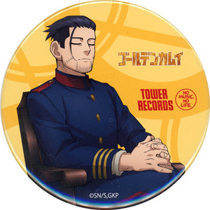 Hyakunosuke Ogata Golden Kamuy Big Can Badge Tower Records Limited Can Badge [USED]