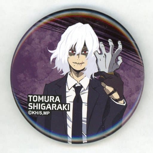 My Hero Academia Tomura Shigaraki Trading Can Badge First Villain Union General Meeting Limited Buttons [USED]