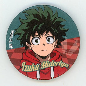 Izuku Midoriya My Hero Academia Trading Mat Can Badge JF2022 Ver. Tin Badge [USED]