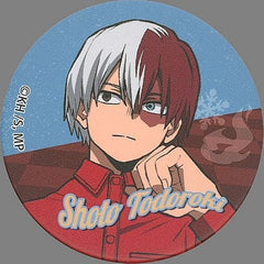 My Hero Academia Shoto Todoroki Trading Mat Can Badge JF2022 Ver. Buttons [USED]