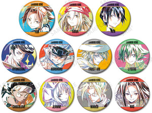 You Asakura, etc. Shaman King Ani-Art Trading Can Badge All 11 Types Set Can Badge [USED]