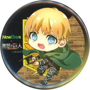 Armin Arlert SD Attack on Titan Can Badge Newdays Limited Can Badge [USED]
